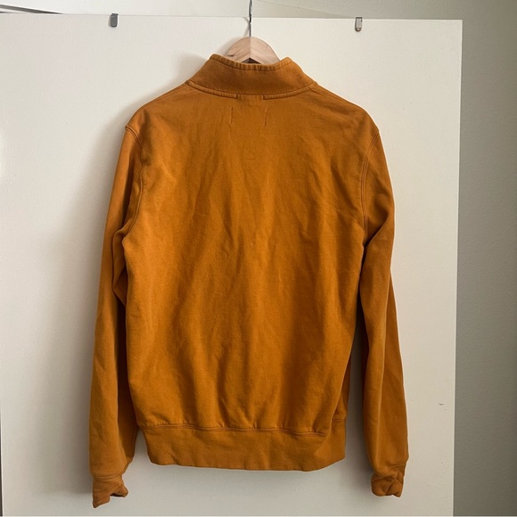 REI CoOp Mens Quarter Zip- Mustard/Maize - Picture 2 of 5